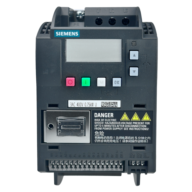 Inversor de Frequencia V20 2.2A 1CV (0.75KW) 380-480 Trifásico Inversor de Frequencia V20 2.2A 1CV (0.75KW) 380-480 Trifásico