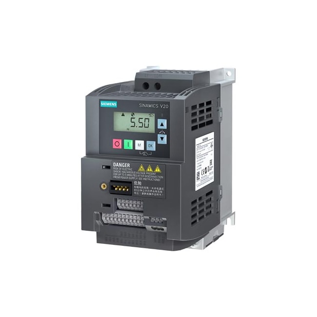 Inversor Siemens SINAMICS V20 1,5kW 2CV 7,8A 220V Inversor Siemens SINAMICS V20 1,5kW 2CV 7,8A 220V