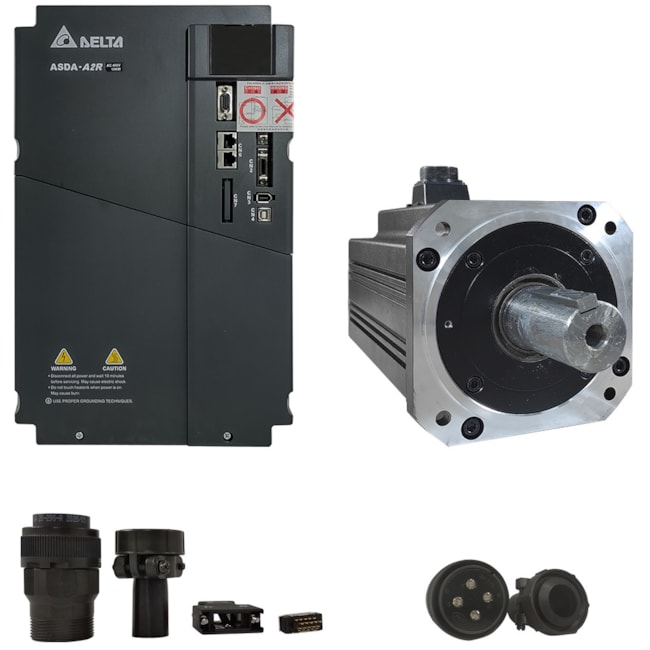 Kit Servo Acionamento A2R Delta 15kW 400V trifásico s/freio Kit Servo Acionamento A2R Delta 15kW 400V trifásico s/freio