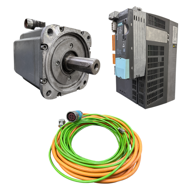 Kit Servo Acionamento Siemens 3F 7,5kW 380V s/freio Kit Servo Acionamento Siemens 3F 7,5kW 380V s/freio
