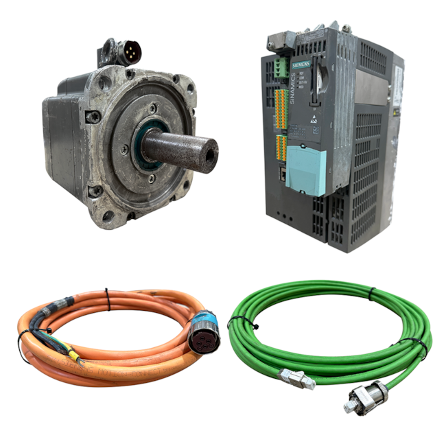 Kit Servo Acionamento Siemens 5,5KW 380V Kit Servo Acionamento Siemens 5,5KW 380V