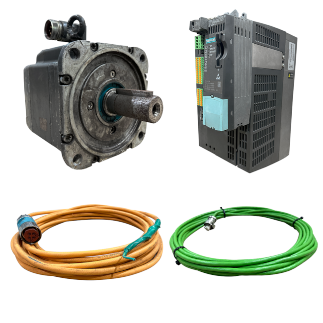 Kit Servo Acionamento Siemens 5,5KW 380V s/freio Kit Servo Acionamento Siemens 5,5KW 380V s/freio