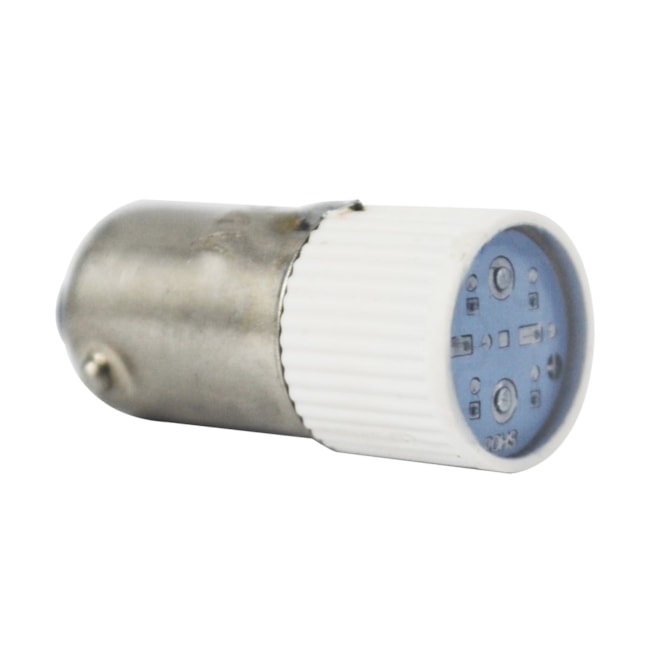 Lâmpada LED Chint BA9s 24V Azul Alta Eficiência Sinalização Lâmpada LED Chint BA9s 24V Azul Alta Eficiência Sinalização