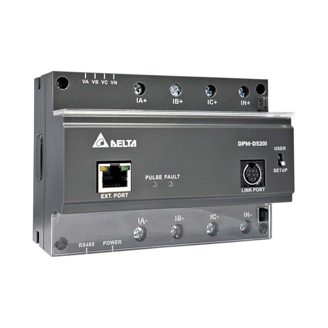 Medidor de Potência Delta 63A MODBUS RTU/ASCII DPM-D520I Medidor de Potência Delta 63A MODBUS RTU/ASCII DPM-D520I