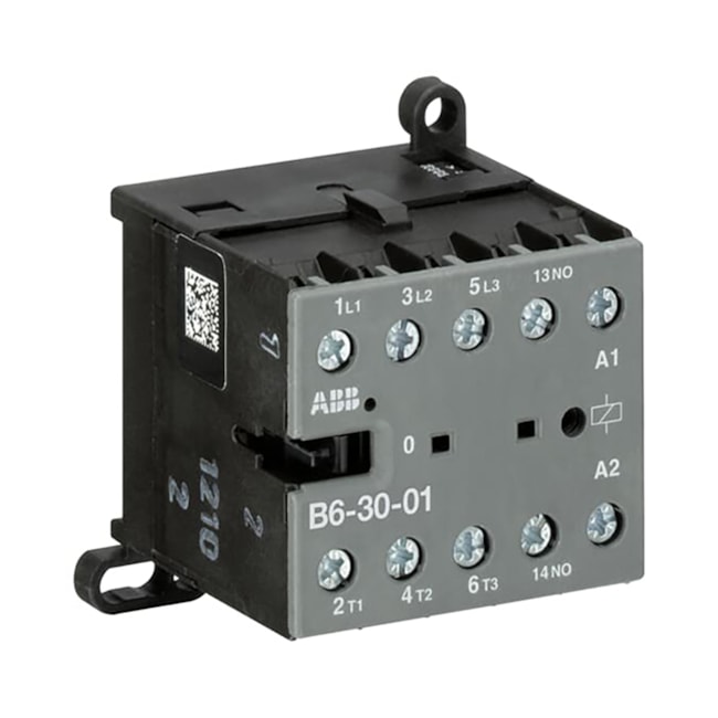 Mini Contator ABB B6-30-01-84 110...127V 1NF Mini Contator ABB B6-30-01-84 110...127V 1NF