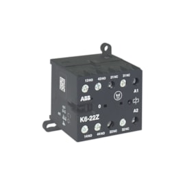 Mini Contator ABB K6-22Z-80 220...240V 2NA+2NF