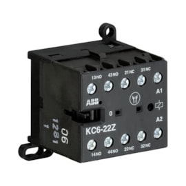 Mini Contator ABB KC6-22Z-01 24V 2NA 2NF Mini Contator ABB KC6-22Z-01 24V 2NA 2NF