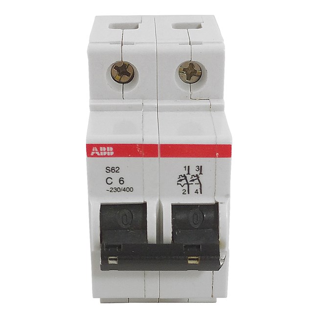 Mini Disjuntor ABB S62TC06 6A