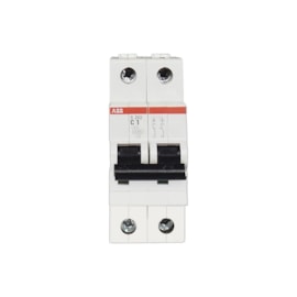 Mini Disjuntor | Bipolar 1A | S202-C1 | ABB Mini Disjuntor | Bipolar 1A | S202-C1 | ABB