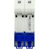 Mini Disjuntor Bipolar Chint 10A NB1-63 2P C10 6kA DB