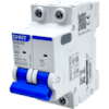 Mini Disjuntor Bipolar Chint 10A NXB-63 2P C10 6kA