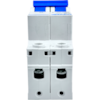 Mini Disjuntor Bipolar Chint 10A NXB-63C 2P C10 3kA