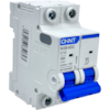 Mini Disjuntor Bipolar Chint 10A NXB-63C 2P C10 3kA
