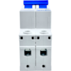 Mini Disjuntor Bipolar Chint 16A NXB-63C 2P C16 3kA