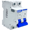 Mini Disjuntor Bipolar Chint 25A NXB-63C 2P C25 3kA