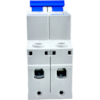 Mini Disjuntor Bipolar Chint 40A NXB-63C 2P C40 3kA