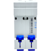 Mini Disjuntor Bipolar Chint 40A NXB-63C 2P C40 3kA
