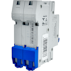 Mini Disjuntor Bipolar Chint 4A NB1-63 2P C4 6kA DB