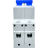 Mini Disjuntor Bipolar Chint 4A NXB-63C 2P C4 3kA
