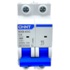 Mini Disjuntor Bipolar Chint 4A NXB-63C 2P C4 3kA