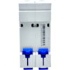 Mini Disjuntor Bipolar Chint 4A NXB-63C 2P C4 3kA