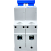Mini Disjuntor Bipolar Chint 50A NXB-63 2P C50 6kA