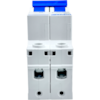 Mini Disjuntor Bipolar Chint 50A NXB-63C 2P C50 3kA