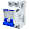 Mini Disjuntor Bipolar Chint 50A NXB-63C 2P C50 3kA