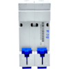 Mini Disjuntor Bipolar Chint 50A NXB-63C 2P C50 3kA