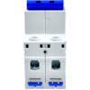 Mini Disjuntor Bipolar Chint 63A NXB-63C 2P C63 3kA
