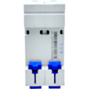 Mini Disjuntor Bipolar Chint 63A NXB-63C 2P C63 3kA