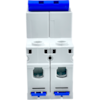 Mini Disjuntor Bipolar Chint 6A NXB-63C 2P C6 3kA