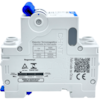 Mini Disjuntor Bipolar Chint 6A NXB-63C 2P C6 3kA