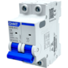 Mini Disjuntor Bipolar Chint 6A NXB-63C 2P C6 3kA
