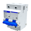 Mini Disjuntor Bipolar Chint 70A NXB-125 2P C70 10KA