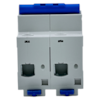 Mini Disjuntor Bipolar Chint NXB-125 2P Curva C 100A 7,5kA