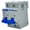 Mini Disjuntor Bipolar Chint NXB-125 2P Curva C 100A 7,5kA