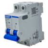 Mini Disjuntor Bipolar Chint NXB-63 2P Curva B 6A 6kA