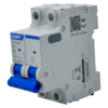 Mini Disjuntor Bipolar Chint NXB-63C 2P Curva B 50A 3kA