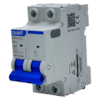 Mini Disjuntor Bipolar Chint NXB-63C 2P Curva B 63A 3kA