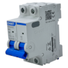 Mini Disjuntor Bipolar Chint NXB-63C 2P Curva C 40A 3kA