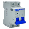 Mini Disjuntor Bipolar Chint NXB-63H 2P Curva C 40A 10kA
