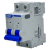 Mini Disjuntor Bipolar Chint NXB-63H 2P Curva C 4A 10kA