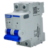 Mini Disjuntor Bipolar Chint NXB-63H 2P Curva C 6A 10kA