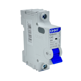 Mini Disjuntor Monopolar Chint 40A NXB-63 1P C40 6kA
