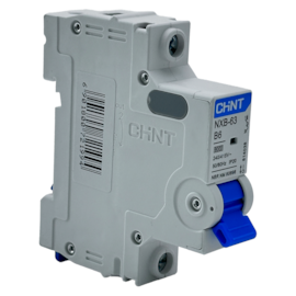 Mini Disjuntor Monopolar Chint NXB-63 1P B6 6kA