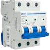 Mini Disjuntor Tripolar Chint 10A NB1-63 3P C10 6kA DB