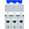 Mini Disjuntor Tripolar Chint 20A NXB-63C 3P C20 3KA