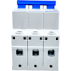 Mini Disjuntor Tripolar Chint 25A NXB-63 3P C25 6KA