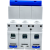 Mini Disjuntor Tripolar Chint 2A NXB-63 3P C2 6KA